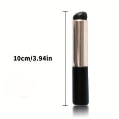 Silicone Concealer Lipstick and Lip Brush with Mini Storage Bottle