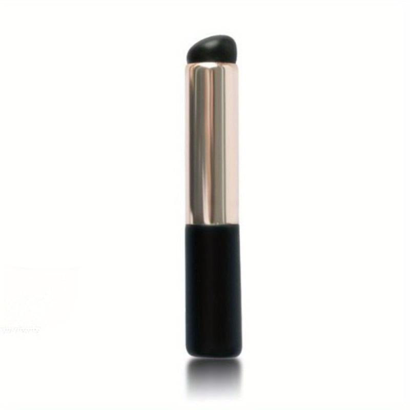 Silicone Concealer Lipstick and Lip Brush with Mini Storage Bottle