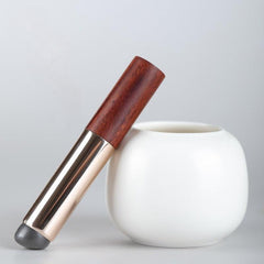 Silicone Concealer Lipstick and Lip Brush with Mini Storage Bottle
