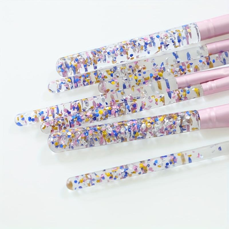 7pcs Crystal Makeup Brush Set Professional Face Eye Makeup Beauty Tool