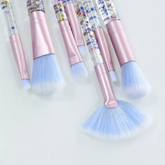 7pcs Crystal Makeup Brush Set Professional Face Eye Makeup Beauty Tool