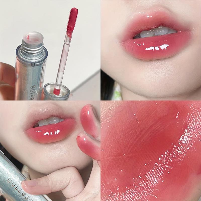 Crystal Flash Mirror Lip Gloss High Moisturizing Non Dry