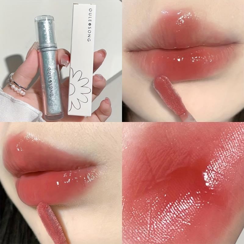 Crystal Flash Mirror Lip Gloss High Moisturizing Non Dry