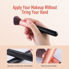 14 Pcs Professional Makeup Brush Set Foundation Face Eye Travel Brushes