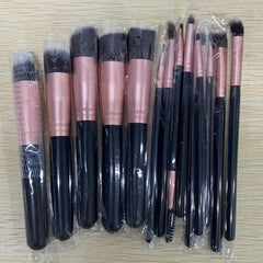 14 Pcs Professional Makeup Brush Set Foundation Face Eye Travel Brushes