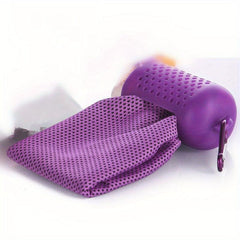 Cooling Sports Towel Portable Fitness Towel Men Women Gym Yoga Pilates