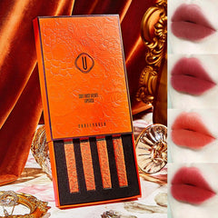 Love Horse Orange Retro Velvet Lipstick Matte Non Fade Long Lasting Makeup