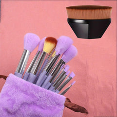 13Pcs Makeup Brushes Set Synthetic Kabuki Foundation Cosmetic Brush