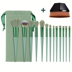 13Pcs Makeup Brushes Set Synthetic Kabuki Foundation Cosmetic Brush