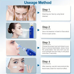 Blackhead Remover Pore Vacuum 2 In 1 Acne Whitehead Cleanser