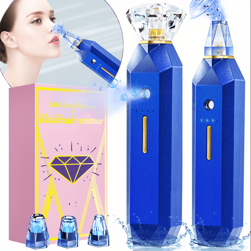 Blackhead Remover Pore Vacuum 2 In 1 Acne Whitehead Cleanser