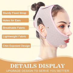 V Line Lifting Mask Double Chin Reducer Face Belt