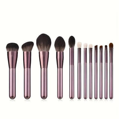 12pcs Makeup Brush Set Blush Eye Powder Foundation Brushes Cosmetic Kit