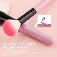 24pcs Makeup Brushes Set with Makeup Sponge and 2pcs Powder Puff