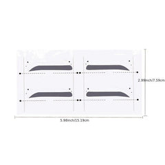 12 Style Eyebrow Stencil Template Kit Quick Eyebrow Card Set