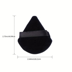 12-Piece Triangle Makeup Puff for Loose Powder and Foundation