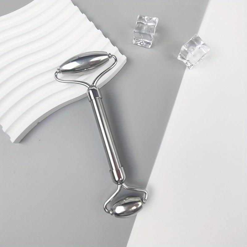 Stainless Steel Gua Sha Set & Massage Roller for Facial Care