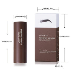 Eyebrow Stamp Stencil Kit Definer Powder with 10 Stencils