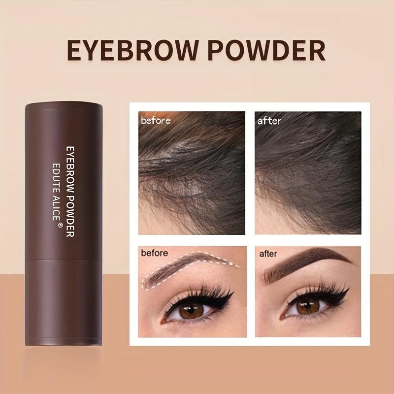 Eyebrow Stamp Stencil Kit Definer Powder with 10 Stencils