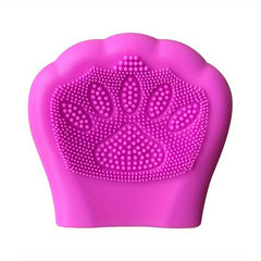 Silicone Facial Scrub Cat Claw Brush Pore Cleaning Massage Exfoliator