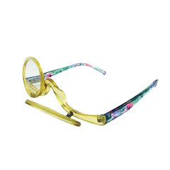 2 in 1 Makeup Glasses for Women, Rotatable Eyewear