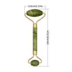 Jade Roller for Face Facial Roller Skin Care Tool Under Eye Roller Face Massager