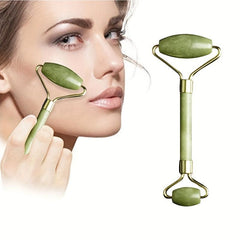 Jade Roller for Face Facial Roller Skin Care Tool Under Eye Roller Face Massager