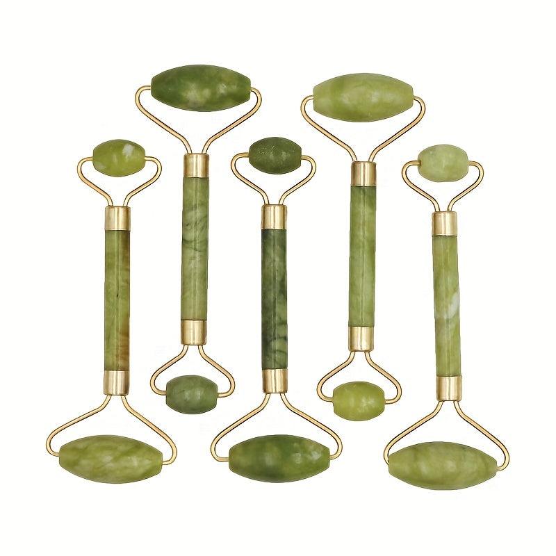 Jade Roller for Face Facial Roller Skin Care Tool Under Eye Roller Face Massager