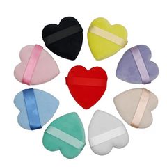 Love Heart Shape Makeup Puff For Contouring