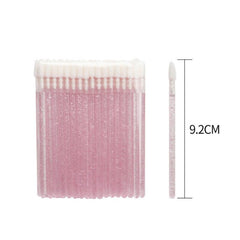 50PCS Disposable Crystal Rod Lip Brush