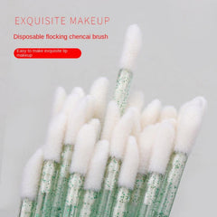 50PCS Disposable Crystal Rod Lip Brush
