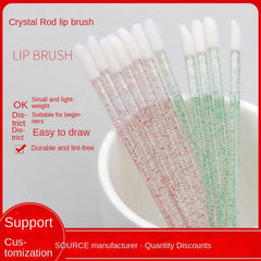 50PCS Disposable Crystal Rod Lip Brush