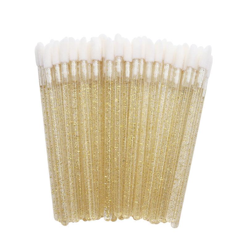 50PCS Disposable Crystal Rod Lip Brush