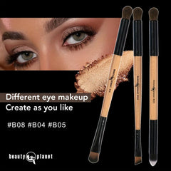 Professional Double Ended Horse Hair Makeup Brushes Set