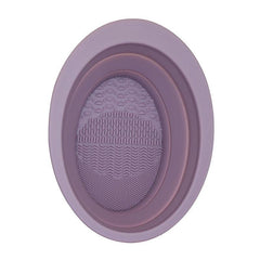 Silicone Makeup Brush Cleaning Mat and Drying Net Set