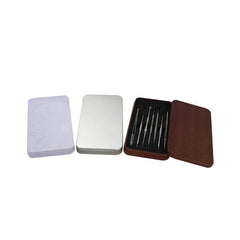 Metal Storage Box Tinplate Container With Lid For Home Organizer