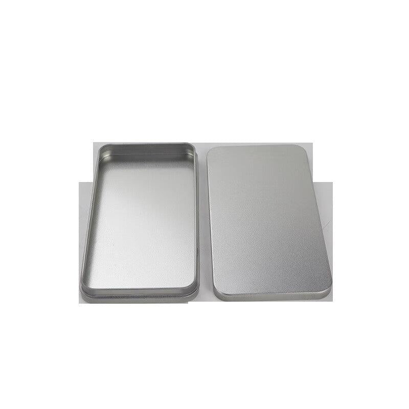Metal Storage Box Tinplate Container With Lid For Home Organizer