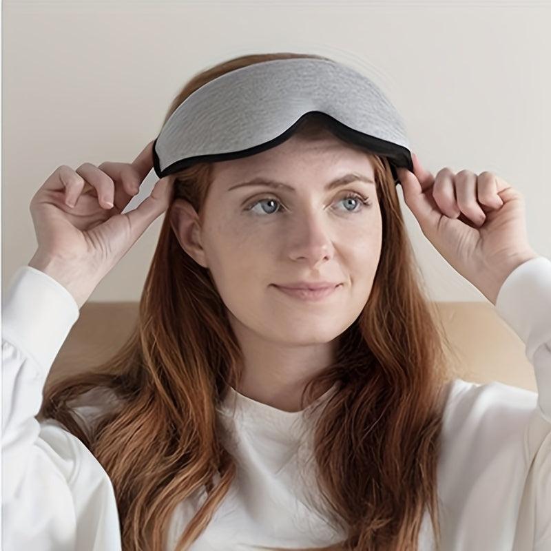 Memory Cotton Sleep Eye Mask Breathable Comfortable for Travel Office Plane Gift