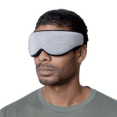 Memory Cotton Sleep Eye Mask Breathable Comfortable for Travel Office Plane Gift