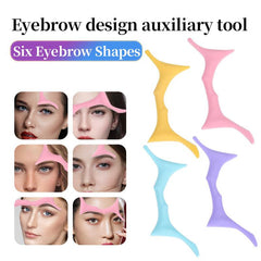 Silicone Eyebrow Stencil Kit for Women