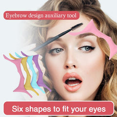Silicone Eyebrow Stencil Kit for Women
