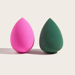 2pcs Makeup Sponge Set for Powder Liquid Cream Makeup - Ideal for Travel