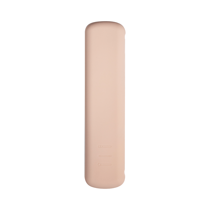 Waterproof Silicone Makeup Brush Holder with Magnetic Snaps for Travel