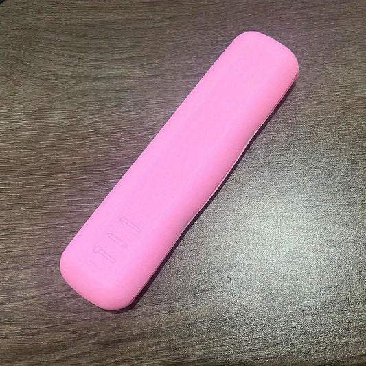 Waterproof Silicone Makeup Brush Holder with Magnetic Snaps for Travel