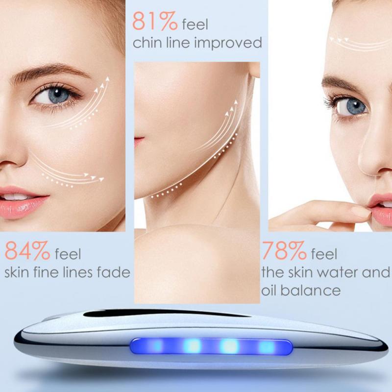 Microcurrent Face Lifting Scraping Board Massager