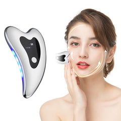Microcurrent Face Lifting Scraping Board Massager