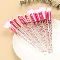 10pcs Unicorn Makeup Brush Set for Powder Blush Eyeshadow Concealer