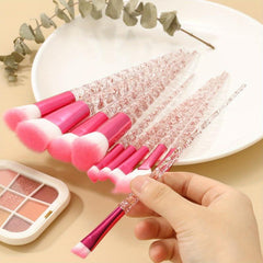 10pcs Unicorn Makeup Brush Set for Powder Blush Eyeshadow Concealer