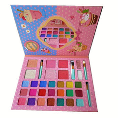 29 Colors Eyeshadow Palette Matte Shimmer Blush Makeup Pink Brown Creamy Texture