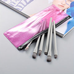 6pcs Makeup Brush Set Eyeshadow Eyebrow Lip Smudge Brushes
